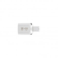 Переходник хромированный для головок MILWAUKEE, з 3/8'' на 1/4''