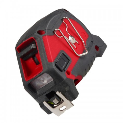 Рулетка магнитная MAGNETIC MILWAUKEE с LED подсветкой, 7,5м, (30мм)