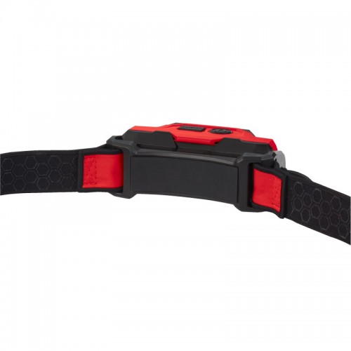 Фонарь светодиодный аккумуляторный налобный (зарядка через USB) MILWAUKEE L4 HL-VIS-301