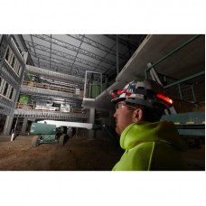 Фонарь светодиодный аккумуляторный налобный (зарядка через USB) MILWAUKEE L4 HL-VIS-301