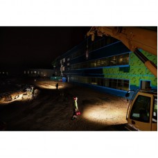 Фонарь светодиодный аккумуляторный налобный (зарядка через USB) MILWAUKEE L4 HL-VIS-301