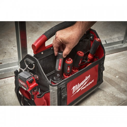 Фонарь светодиодный аккумуляторный компактный MILWAUKEE L4 TMLED-301 (зарядка через USB) 1100 люм.