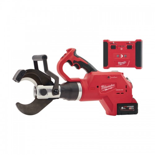 Кабелерез гидравлический аккумуляторный (подземный) MILWAUKEE M18 HCC75R-502C ONE-KEY(ЗУ+2Х5Ач+кейс)