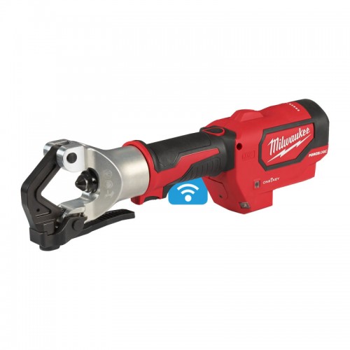 Обжимник гидравлический безматричный аккумуляторный для кабелей MILWAUKEE M18 HDCT-0C (каркас)