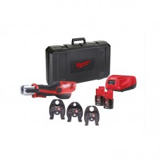 Обжимник гидравлический аккумуляторный для труб MILWAUKEE M12 HPT-202C Geberit Mapress Set(ЗУ+2Х2Ач)