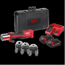 Обжимник гидравлический аккумуляторный для труб MILWAUKEE M18 BLHPT-202C Geberit Mapress Set