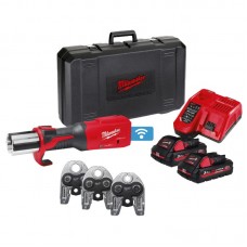 Обжимник гидравлический аккумуляторный для труб MILWAUKEE M18 ONEBLHPT-302C Geberit Mapress(ЗУ+3Х2А)