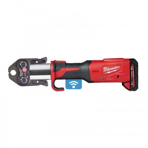 Обжимник гидравлический аккумуляторный для труб MILWAUKEE M18 ONEBLHPT-302C M-SET (ЗУ+2Х2Ач+кейс)
