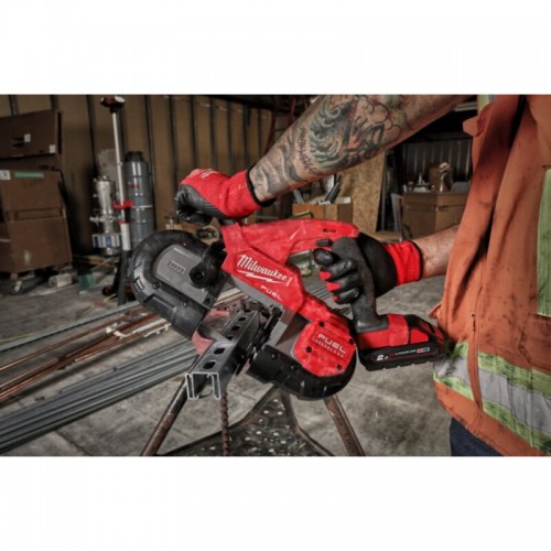 Пила ленточная аккумуляторная бесщёточная MILWAUKEE M18 FBS85-0C (каркас+кейс)