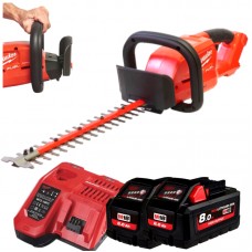 Кусторез аккумуляторный бесщеточный MILWAUKEE (лезвие 45см) M18 FHT45-802 (ЗУ+2акк.Х8Ач)