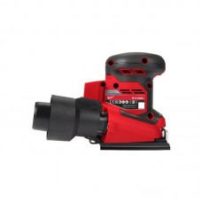 Шлифмашина вибрационная аккумуляторная MILWAUKEE M18 BQSS-0 (каркас)