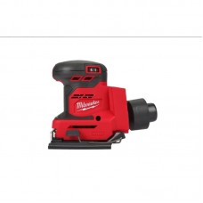 Шлифмашина вибрационная аккумуляторная MILWAUKEE M18 BQSS-0 (каркас)