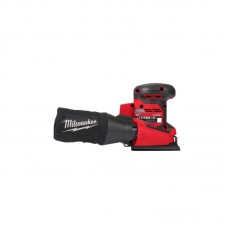 Шлифмашина вибрационная аккумуляторная MILWAUKEE M18 BQSS-0 (каркас)