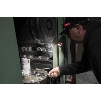 Ліхтар світлодіодний акумуляторний налобний Micro-USB MILWAUKEE, IR HL450 450 люменів