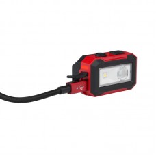 Фонарь светодиодный аккумуляторный налобный Micro-USB MILWAUKEE, IR HL450 450 люменов