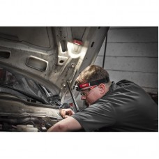 Фонарь светодиодный аккумуляторный налобный Micro-USB MILWAUKEE, IR HL450 450 люменов