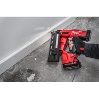 Пістолет цвяхів акумуляторний безщітковий MILWAUKEE M18 FN16GA-0X (32-64мм)(каркас, HDкейс)