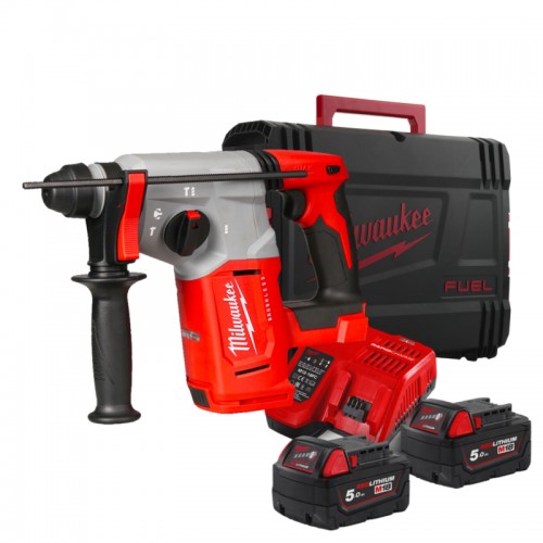 Перфоратор аккумуляторный бесщёточный SDS-PLUS MILWAUKEE M18 BLH-502X (2,3 Дж) (ЗУ+2ак.Х5Ач+HDкейс)