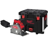 Пила дискова занурювальна акумуляторна безщіткова MILWAUKEE M18 FPS55-0P Ø165мм (каркас+PACKOUT)