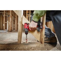 Дрель-шуруповерт аккумуляторная бесщёточная MILWAUKEE M12 FDD2-402X (45 Нм) (ЗУ+2ак.Х4Ач+HDкейс)