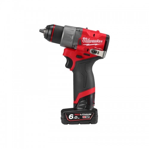 Дрель-шуруповерт аккумуляторная бесщёточная MILWAUKEE M12 FDD2-602X (45 Нм) (ЗУ+2ак.Х6Ач+HDкейс)