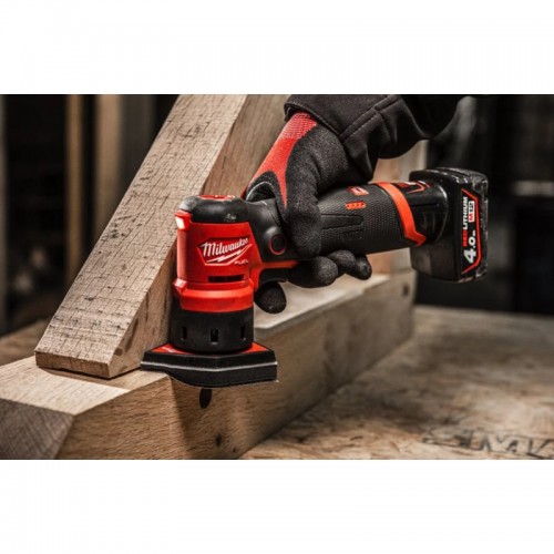 Шлифмашина вибрационная аккумуляторная бесщёточная MILWAUKEE M12 FDSS-0B (каркас)