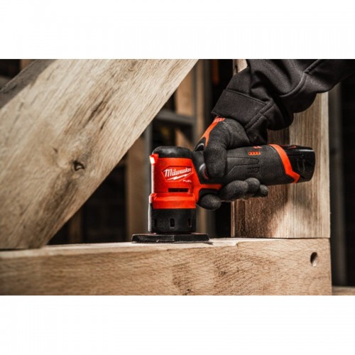 Шлифмашина вибрационная аккумуляторная бесщёточная MILWAUKEE M12 FDSS-0B (каркас)