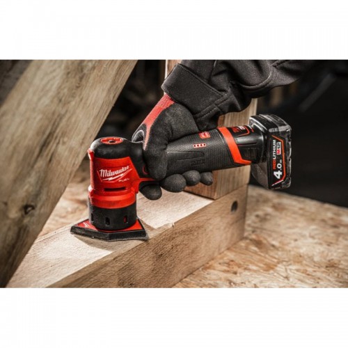 Шлифмашина вибрационная аккумуляторная бесщёточная MILWAUKEE M12 FDSS-0B (каркас)