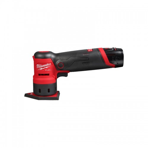 Шлифмашина вибрационная аккумуляторная бесщёточная MILWAUKEE M12 FDSS-422X (ЗУ+2акк.+HDкейс)