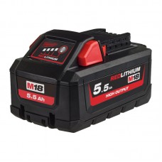 Акумулятор MILWAUKEE M18 HB5.5 HIGH OUTPUT™ 5.5 Ач 4932464712