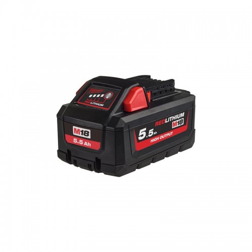 Акумулятор MILWAUKEE M18 HB5.5 HIGH OUTPUT™ 5.5 Ач 4932464712