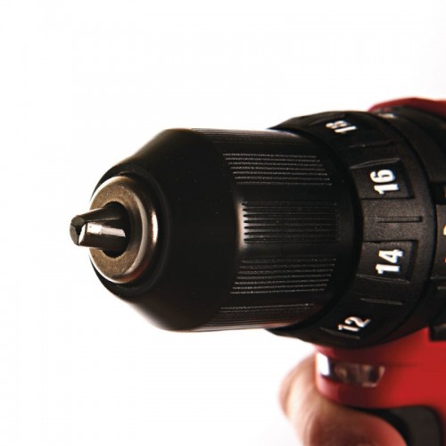 Дрель-шуруповерт аккумуляторная ударная MILWAUKEE M12 BPD-202C (30 Нм) (ЗУ+1ак.Х2Ач+кейс)