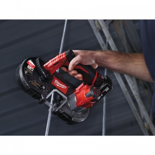 Пила ленточная аккумуляторная MILWAUKEE M12 BS-402C (ЗУ+2акк.Х4Аг+кейс)