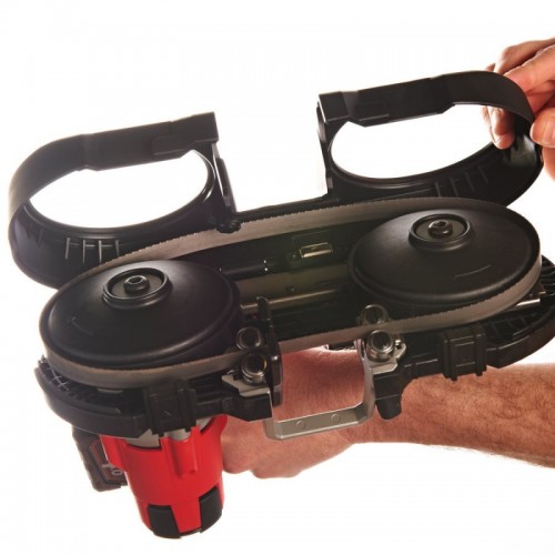 Пила ленточная аккумуляторная MILWAUKEE M12 BS-402C (ЗУ+2акк.Х4Аг+кейс)
