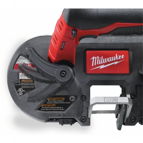 Пила ленточная аккумуляторная MILWAUKEE M12 BS-402C (ЗУ+2акк.Х4Аг+кейс)