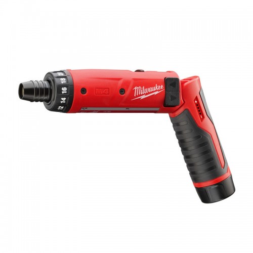 Аккумуляторная отвертка MILWAUKEE M4 D-202B крут. мом. 5 Нм
