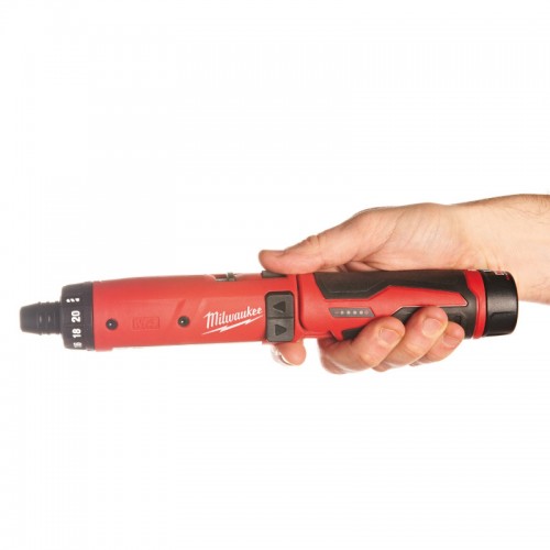 Аккумуляторная отвертка MILWAUKEE M4 D-202B крут. мом. 5 Нм