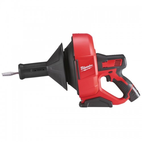 Машина прочистная аккумуляторная MILWAUKEE M12 BDC8-0C трос 8м (каркас+ведро)