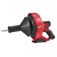 Машина прочистная аккумуляторная MILWAUKEE M12 BDC8-202C трос 8м (ЗУ+2акк.Х2Ач+ведро)