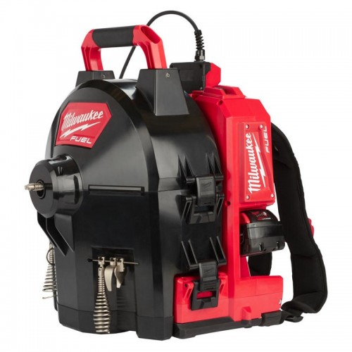 Машина прочистная аккумуляторная ранцевая MILWAUKEE M18 FFSDC10-0 трос 10мм (каркас)