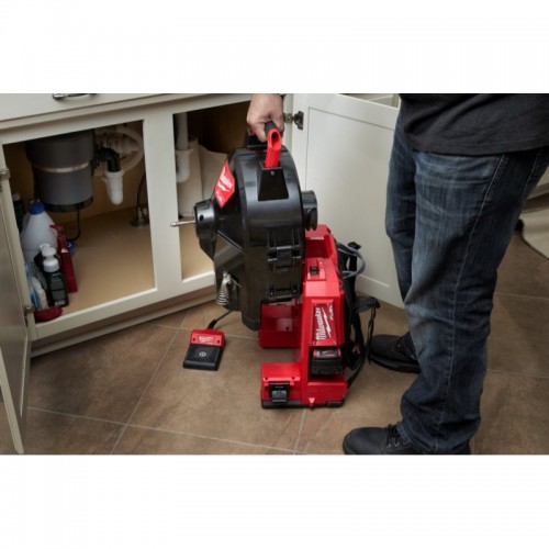 Машина прочистная аккумуляторная ранцевая MILWAUKEE M18 FFSDC10-0 трос 10мм (каркас)