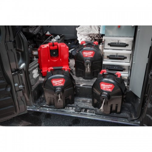 Машина прочистная аккумуляторная ранцевая MILWAUKEE M18 FFSDC10-0 трос 10мм (каркас)