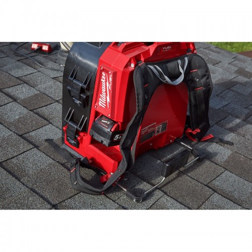 Машина прочистная аккумуляторная ранцевая MILWAUKEE M18 FFSDC13-0 трос 13мм (каркас)