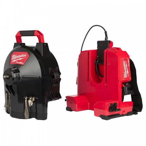 Машина прочистная аккумуляторная ранцевая MILWAUKEE M18 FFSDC13-0 трос 13мм (каркас)