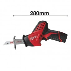 Пила сабельная аккумуляторная MILWAUKEE M12 C12 HZ-0 (каркас)
