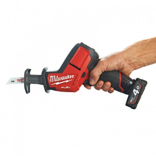 Пила сабельная аккумуляторная MILWAUKEE M12 C12 HZ-202С (ЗУ+2акум.Х2Ач+кейс)