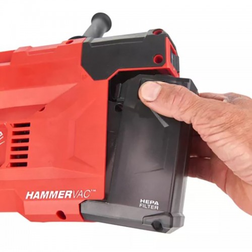 Система пылеудаления аккумуляторная MILWAUKEE M12 UDEL-201B (L-класс)(ЗУ+1акк.Х2Ач+сумка)