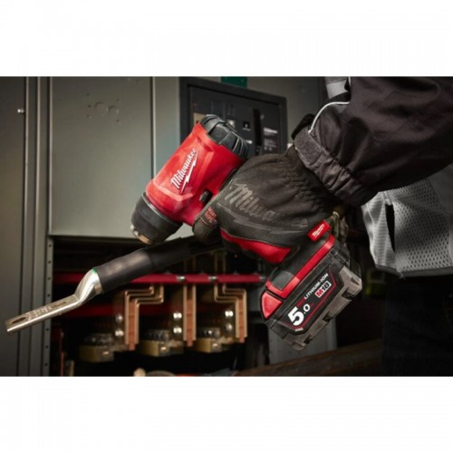 Пистолет горячего воздуха - фен аккумуляторный MILWAUKEE M18 BHG-0 (каркас)