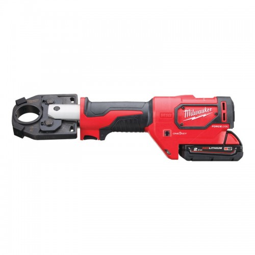 Обжимник гидравлический аккумуляторный для кабелей MILWAUKEE M18 HCCT-201C 53 кН (ЗУ+1Х2Ач+кейс)