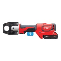 Обжимник гидравлический аккумуляторный для кабелей MILWAUKEE M18 HCCT-201C 53 кН (ЗУ+1Х2Ач+кейс)